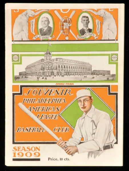 1909 Philadelphia A's Shibe Park Opening